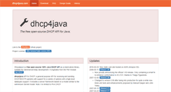 Desktop Screenshot of dhcp4java.com